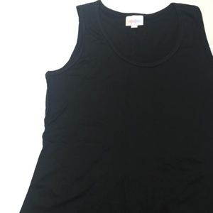 Lularoe Large Black Tank Top